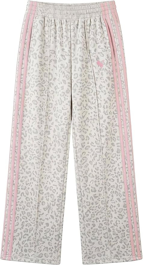 BEAUDRM Women's Y2k Striped Baggy Sweatpants Wide Leg Pants | Amazon (US)