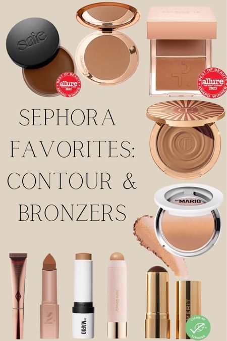 Sephora Favorites! This is my new little series of favorite makeup. From the holidays some of us may still have some Sephora gift cards waiting to spend. Also the new year & you may be looking to revamp your makeup routine. These are some of my favorite contour and bronzing products.

I literally use these makeup products regularly and are some Allure favorites as well. I’ve also added the Makeup by Mario Skin Enhancer because it works super great with the Skin Perfector. #sephora #sephorafavorites #bronzers #contours #makeup #makeupproducts #sephoramakeup

#LTKbeauty