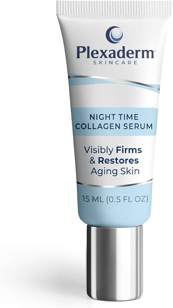 Plexaderm 15 mL Night Time Collagen Serum for Firmer, Fuller, more Youthful Looking Skin, Anti-Ag... | Amazon (US)