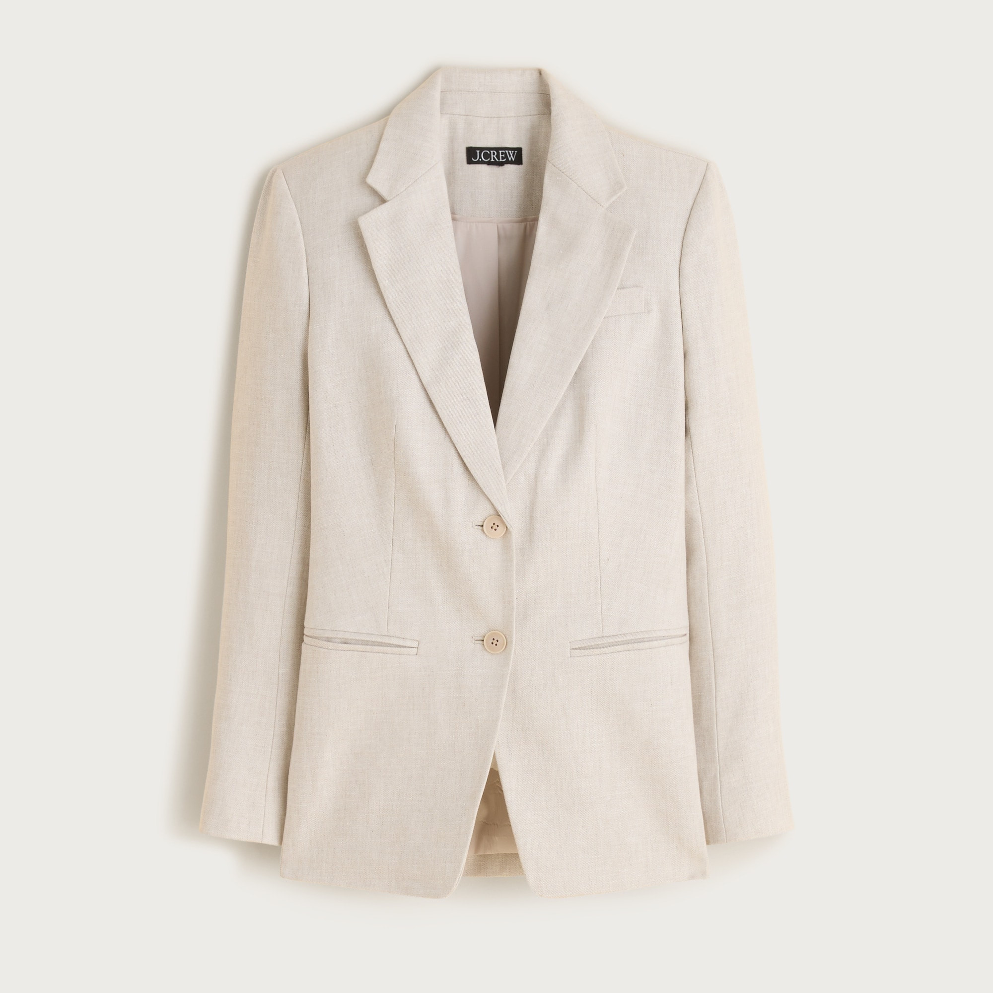 Tall Margeaux blazer in stretch linen blend | J. Crew US