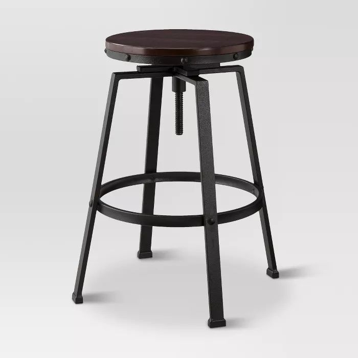 Lewiston Adjustable Swivel Barstool - Threshold™ | Target