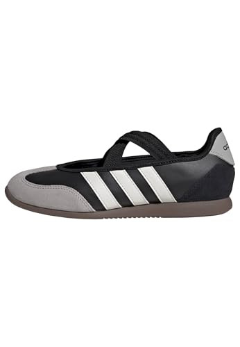 adidas Women's Barreda Mary Jane, Black/White/Gum, 7.5 | Amazon (US)