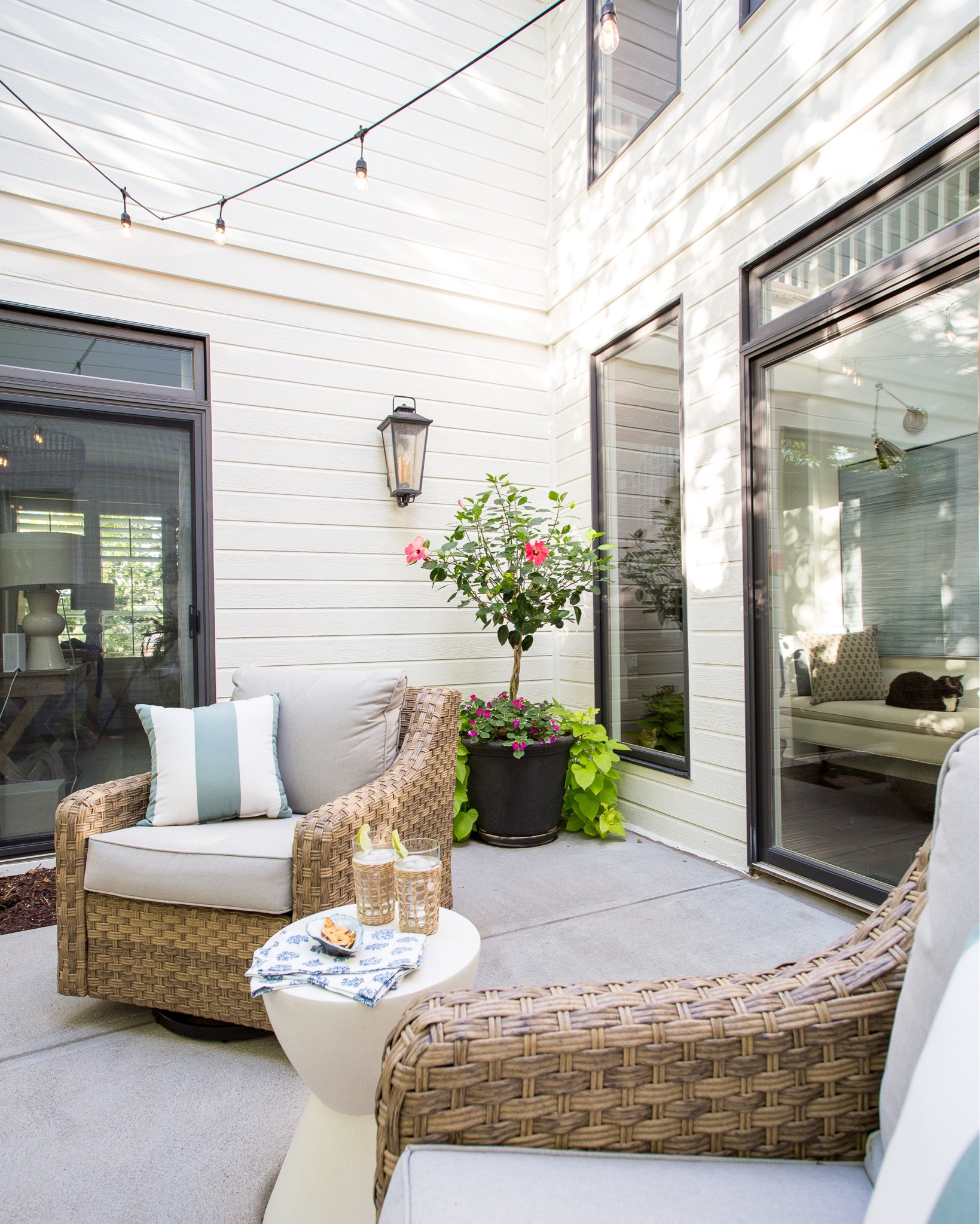 BACK IN STOCK AND AVAILABLE TO SHIP! We love our outdoor swivel glider chairs we have in our courtyard patio from Walmart. They’re super comfy and so well-made! Also love our concrete side tables for holding drinks and snacks! Lots of great patio furniture finds and tons more fall home decor in this post: https://lifeonvirginiastreet.com/walmarts-wow-now-home-decor-section/. . outdoor furniture, patio chairs, Walmart finds, coastal style outdoor furniture

#ltkseasonal #ltkhome #ltkstyletip #ltkfamily #ltkunder100 #ltkunder50 firepit season, patio season, outdoor living room

#LTKsalealert #LTKhome #LTKSeasonal