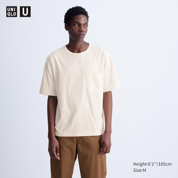 AIRism Cotton Relaxed Fit Half-Sleeve T-Shirt | UNIQLO (US)