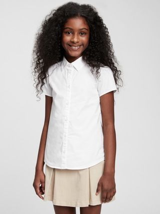 Kids Organic Cotton Uniform Top | Gap (US)