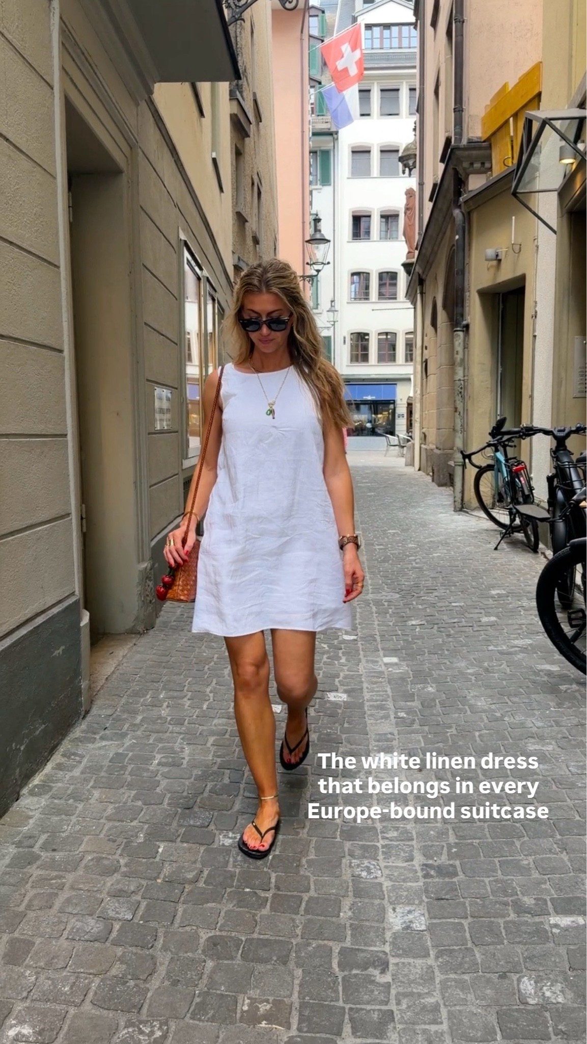 If you’re going on vacation to Europe you must pack this linen dress! Runs TTS, wearing a S.

#LTKootd #LTKTravel #LTKgrwm