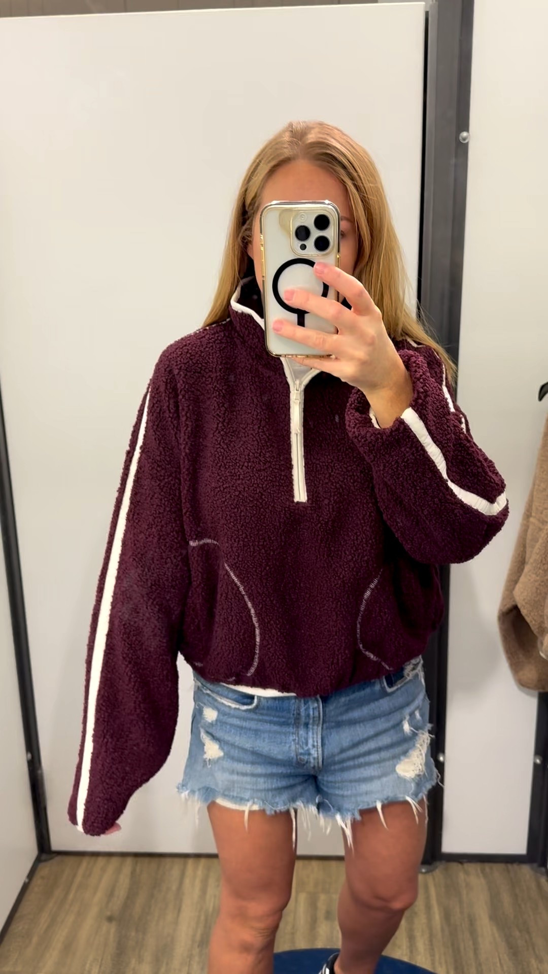 Sherpa Pullover! Lightweight, pockets, Quarter zip, jacket, Sale, Old Navy, Fall outfit, cozy, lounge #cozy #sherpa #pullover #jacket #quarterzip



#LTKGiftGuide #LTKSaleAlert #LTKSeasonal