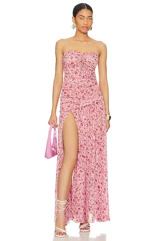 MISA Los Angeles Monet Dress in Summer Ditsy from Revolve.com | Revolve Clothing (Global)