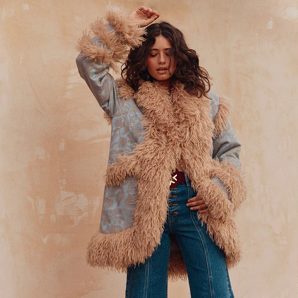 Starlet Jacquard Coat | Spell Designs (USA)