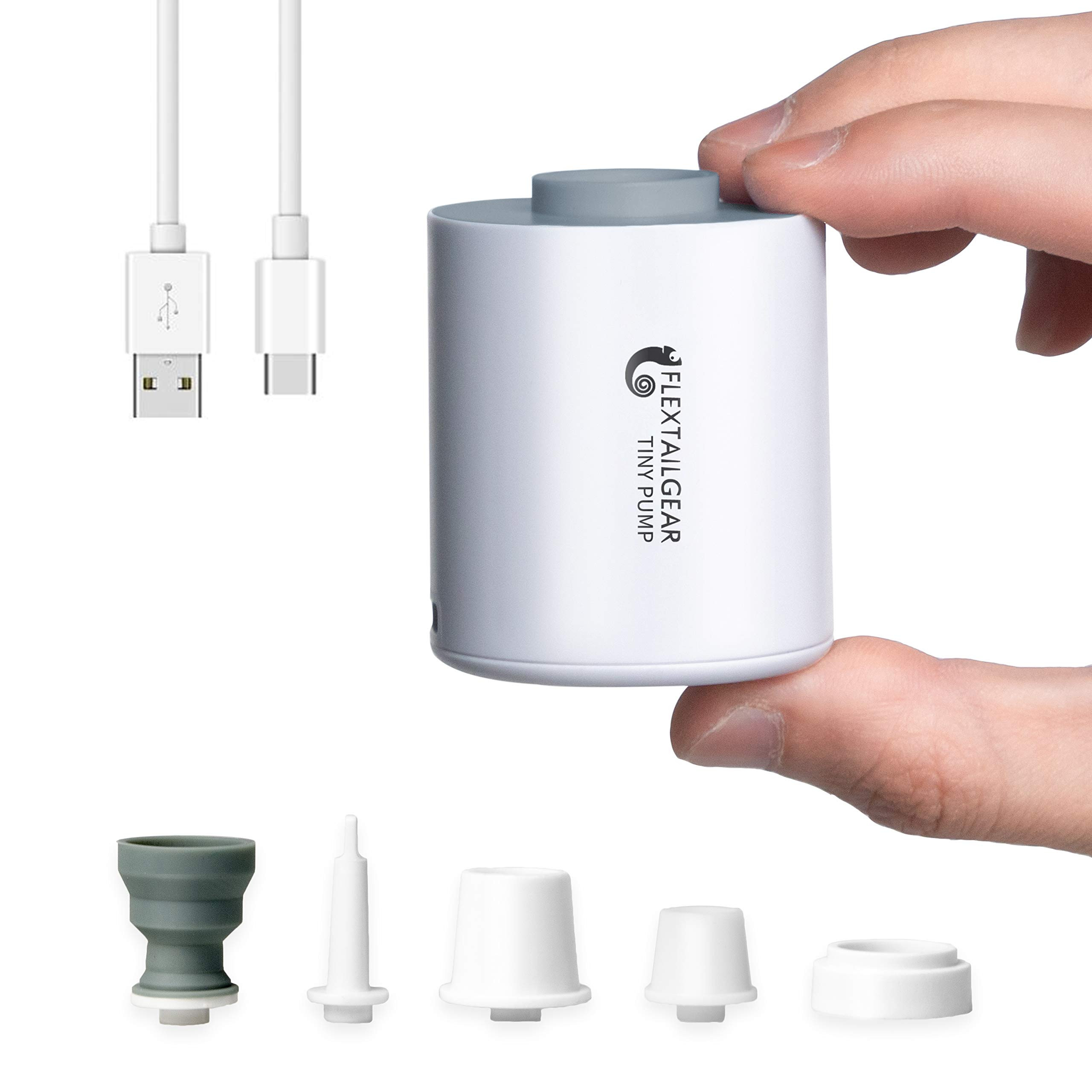 FLEXTAILGEAR Tiny Portable Ultra-Mini Air Pump with 1300mAh Battery USB Rechargeable to Inflate D... | Amazon (US)
