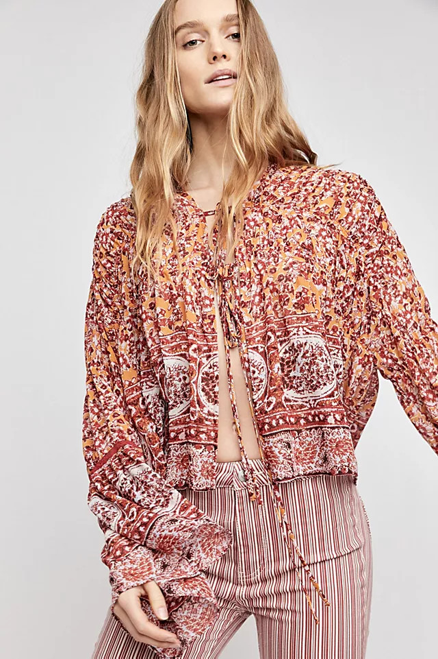 Lorriane Tiered Short Duster | Free People (Global - UK&FR Excluded)