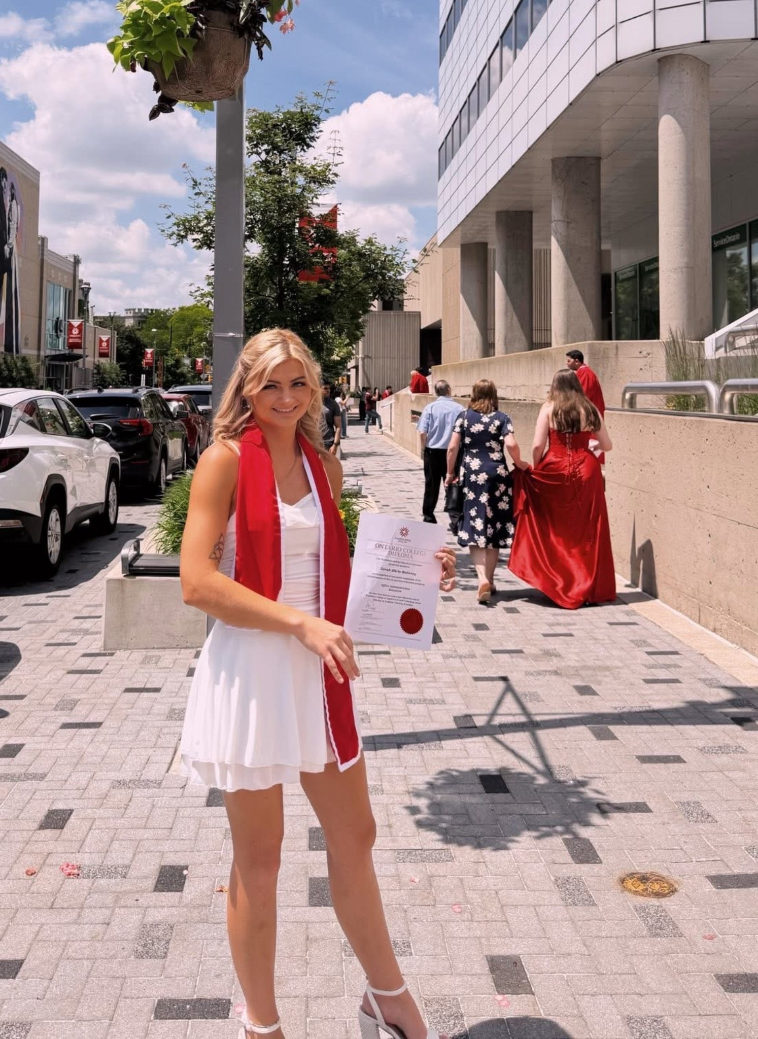 my college graduation dress ❤️ under $25! the exact shoes i’m wearing are sold out, but i’ve linked similar ones 👡#graduate #graduation #formal 

#LTKbeauty #LTKdresses #LTKcanada
