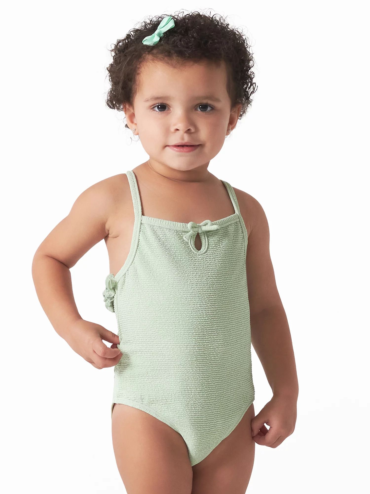 Modern Moments by Gerber Baby and Toddler Girls One Piece Swimsuit with UPF 50+, Sizes 12M-5T | Walmart (US)