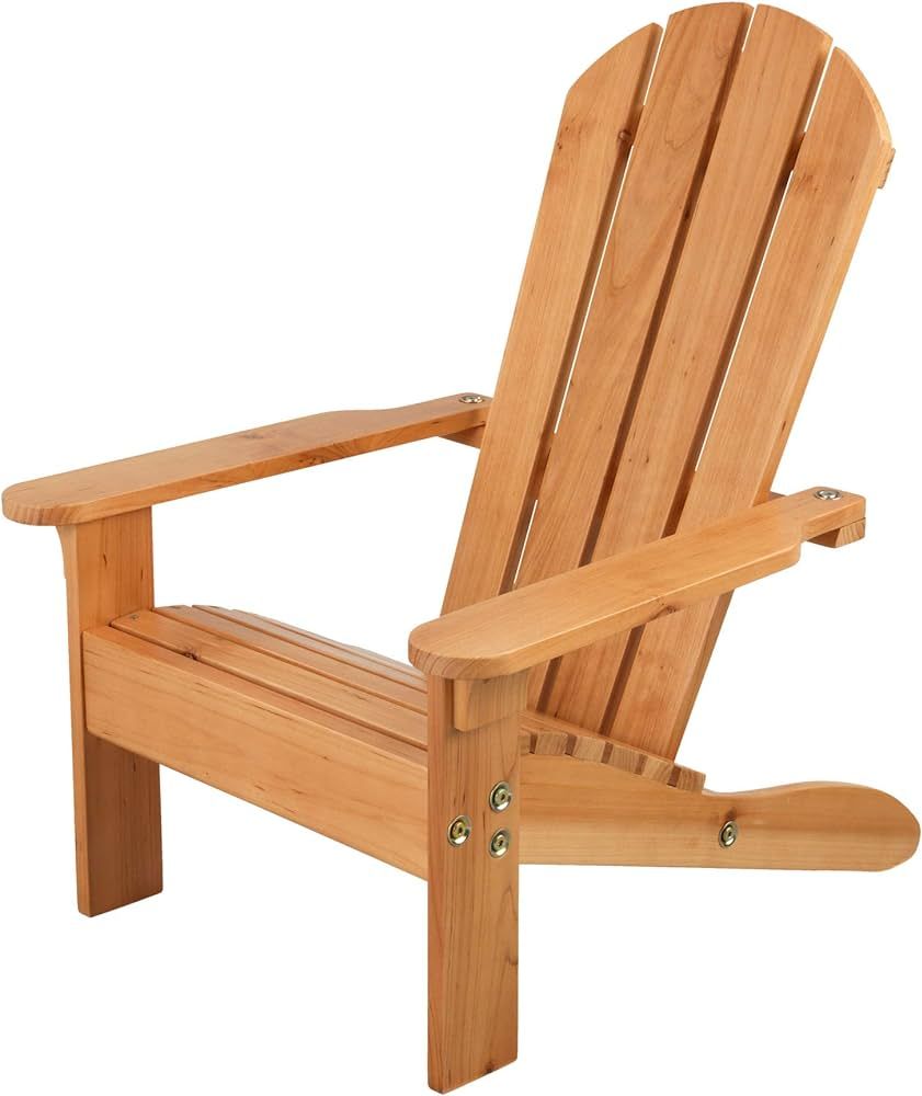 KidKraft Wooden Adirondack Children's Outdoor Chair, Kid's Patio Furniture, Honey, Gift for Ages ... | Amazon (US)