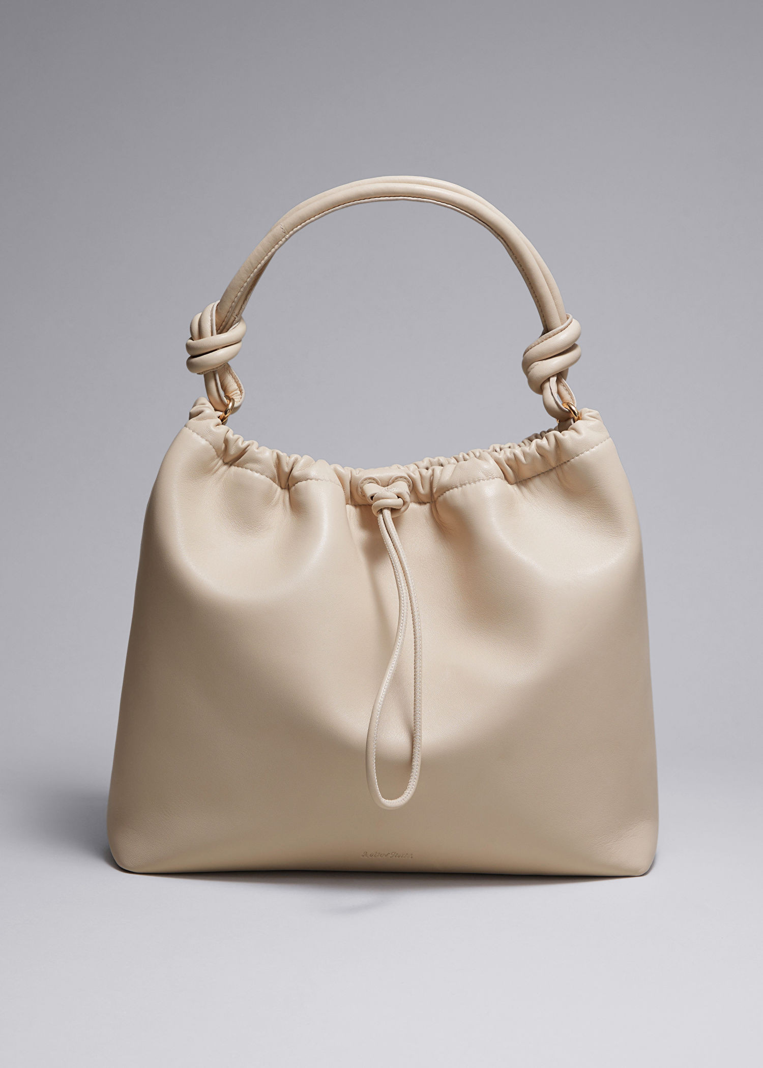 Knotted Leather Tote Bag | & Other Stories US