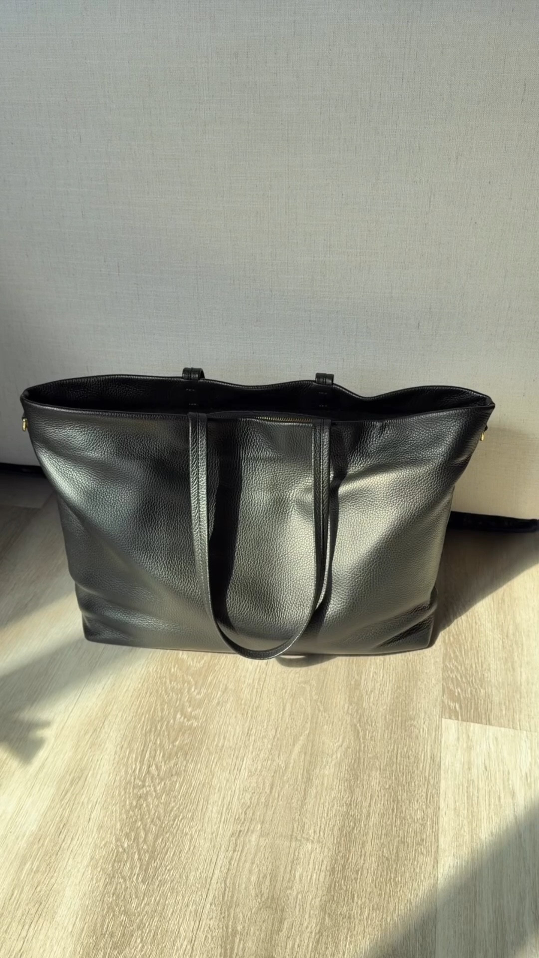 Sale alert 🚨 Hands down the best tote bag is on sale for ONE DAY only.  ⚡️ Has a zipper to keep all your things secure especially when you’re traveling. The quality is amazing, made of pebble material which makes it very durable. I added an organizer inside to keep things even more organized. Plus two pouches for all the little necessities. The bag and pouches come in multiple colors and sizes. Use code: CUYANA15 for 15% off today only. Would make a chic and functional gift for Mother’s Day. 

Tote bag, work bag, travel bag, bag organizer, pouch, travel pouch, Cuyana, The Stylizt 





#LTKMothersDay #LTKstorytime #LTKSaleAlert