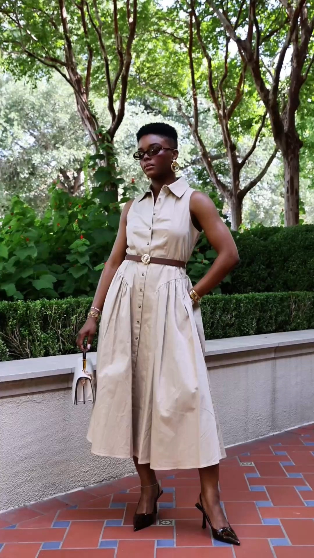 Effortlessly Elegant Color Combo: Tortoiseshell + Neutrals 🤎

#LTKootd