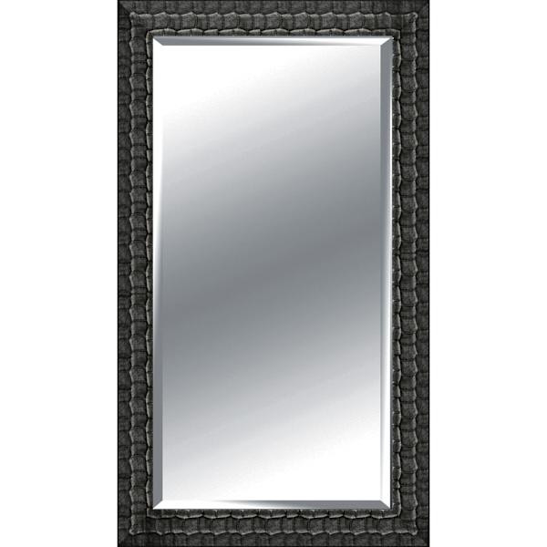 Framed Black Leaner Mirror, 32x66 | At Home