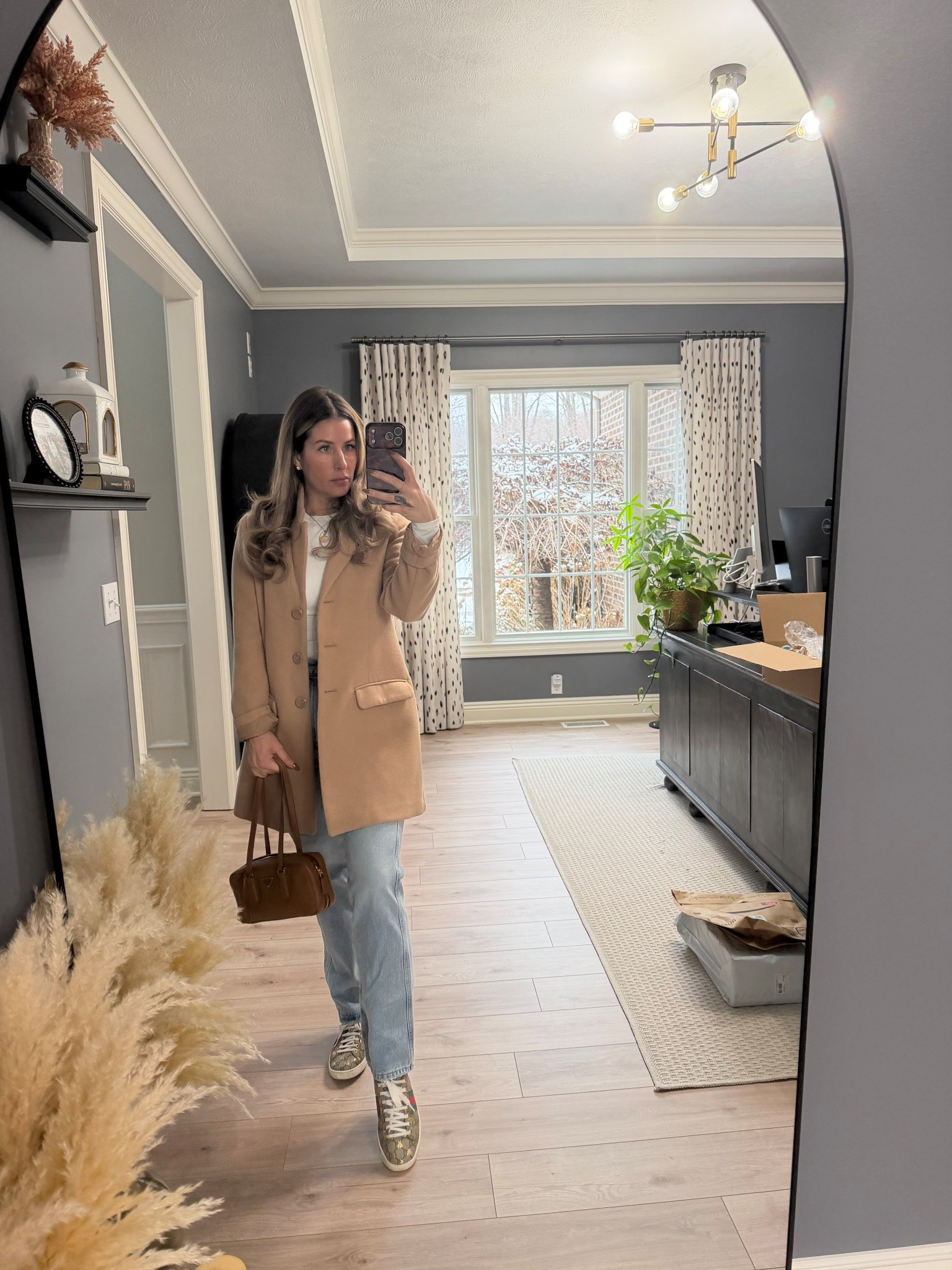 I love a business casual fit 💼 This coat from Amazon can be dressed up or dressed down! And the Prada bag is the perfect accessory 🤎

Shop now!



#LTKWorkwear #LTKgrwm #LTKootd
