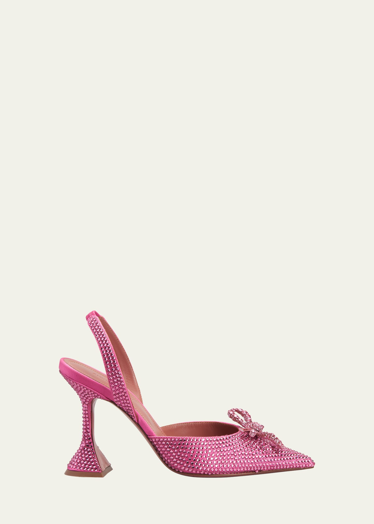 Rosie Crystal Bow Halter Pumps | Bergdorf Goodman