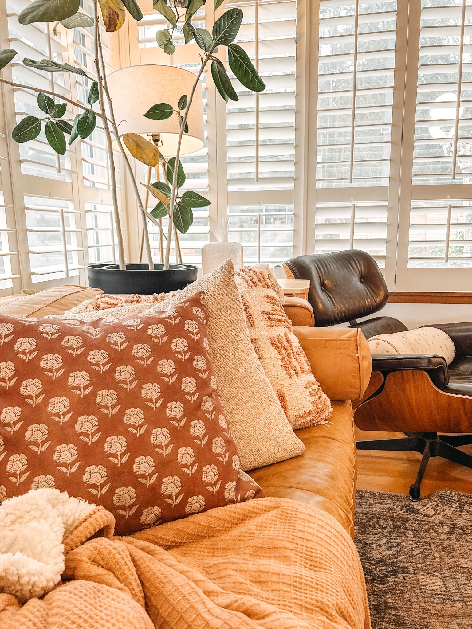 Cozy home after the holidays. Got these new block print pillow covers to give the living room a little refresh
(not pictured, snuggling under the sherpa lined heated blanket with my little girl watching my childhood favorite, Cinderella!)

#LTKFindsUnder50 #LTKHome #LTKSeasonal