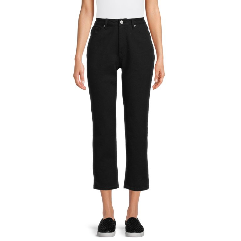 No Boundaries Juniors' High Rise Mom Jeans | Walmart (US)