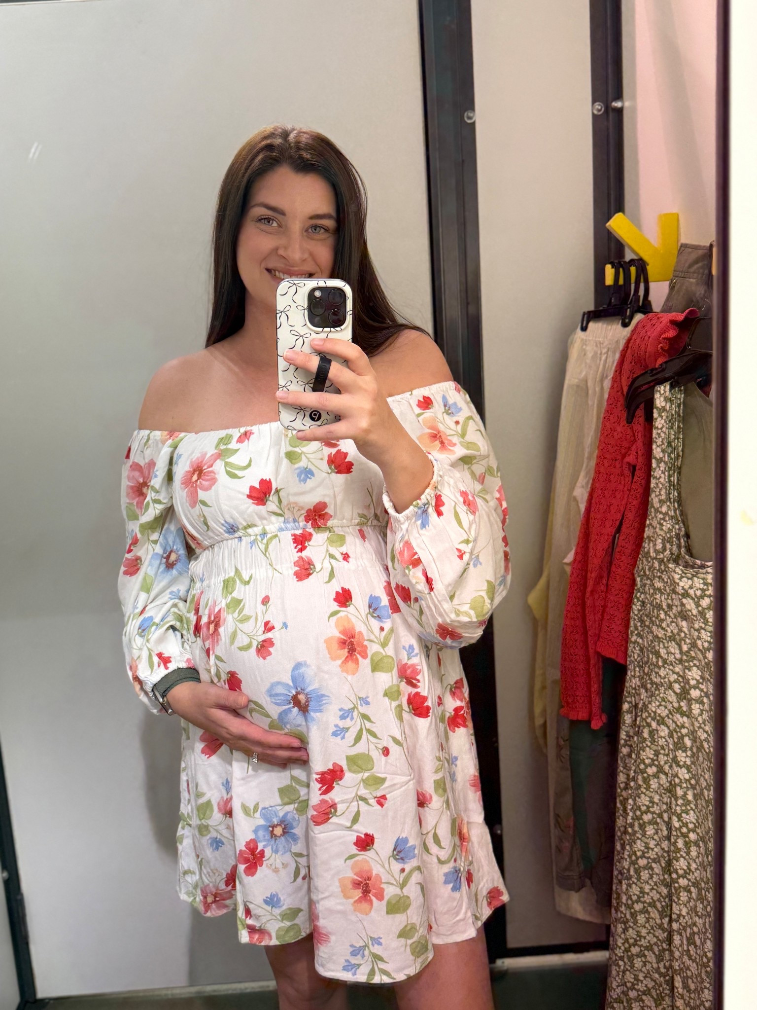 The prettiest spring dress & is on sale! Bump friendly too! 

#LTKSaleAlert #LTKootd #LTKBump