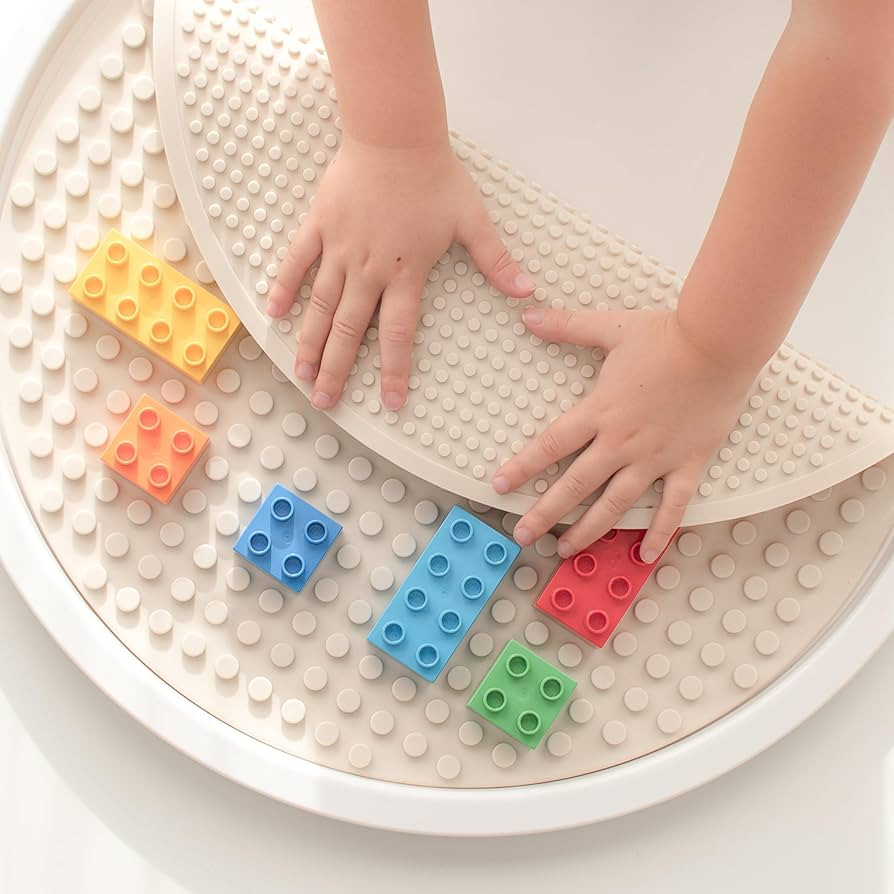 Inspire My Play - Silicone Building Blocks Baseplate - Compatible with All Major Building Block B... | Amazon (US)