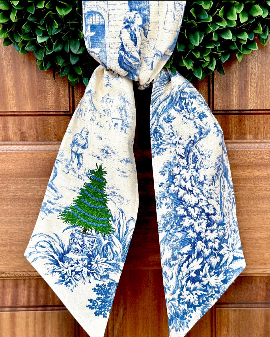 I’ve never done a wreath sash before but this blue and white chinoiserie one is so classic. I love the understated simplicity of it, how about you? 

#LTKHome #LTKSeasonal #LTKHoliday