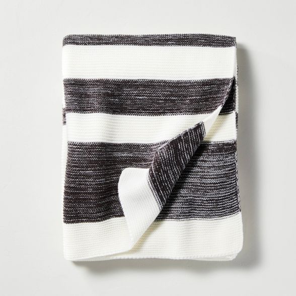 Color Block Stripe Throw Blanket - Hearth & Hand™ with Magnolia | Target