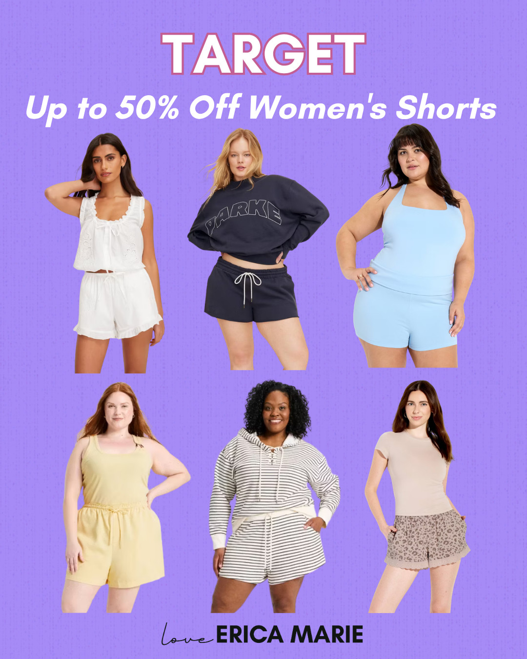 Found these shorts at Target for up to 50% off! There are so many styles to choose from, including fleece, drawstring, printed, and more that are perfect for summer weather. 

 #LTKootd #LTKSaleAlert #LTKPlusSize