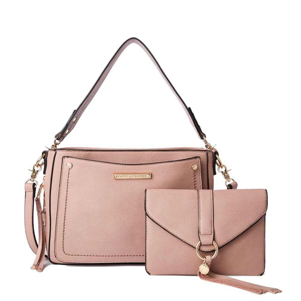 OUT AND ABOUT CROSSBODY dusty rose | Poppy & Peonies