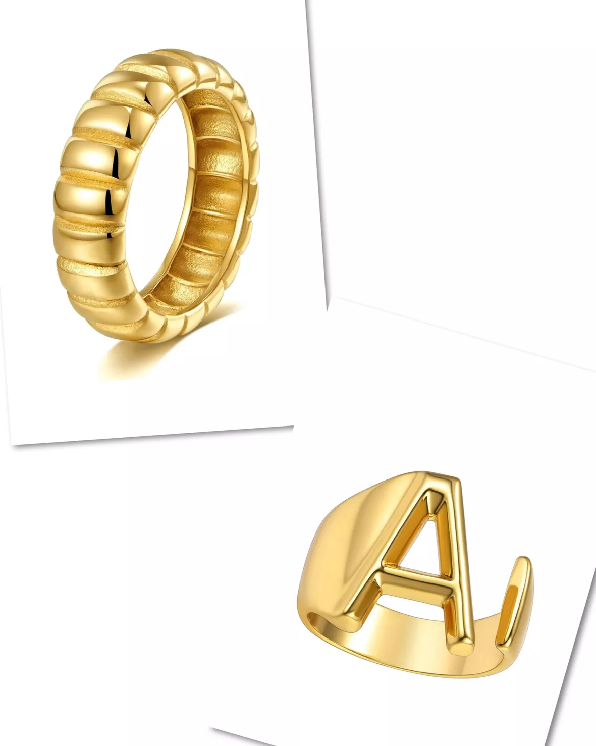 AllenCOCO Gold Ring for Women … curated on LTK