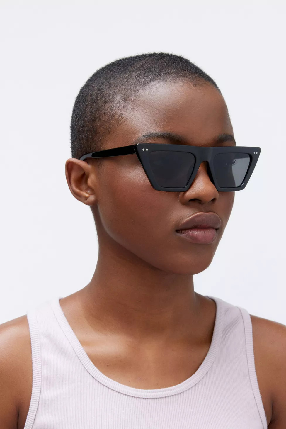 Tomales Flat-Top Rectangle Sunglasses | Urban Outfitters (US and RoW)