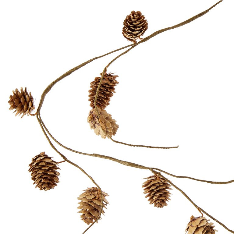 Natural Pinecone Garland, 6 foot long, by Holiday Time | Walmart (US)