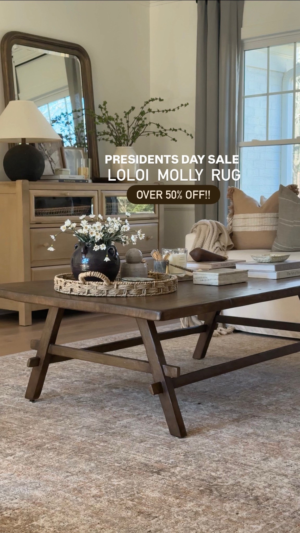 Loloi rug • Presidents’ Day sale • neutral area rug • living room decor • designer style home • modern traditional • warm neutral home • home refresh • sale alert
designer inspired home • warm transitional decor • organic modern style • high end look for less • living room refresh • limited time sale • amazon find • Wayfair 


#LTKSaleAlert #LTKHome