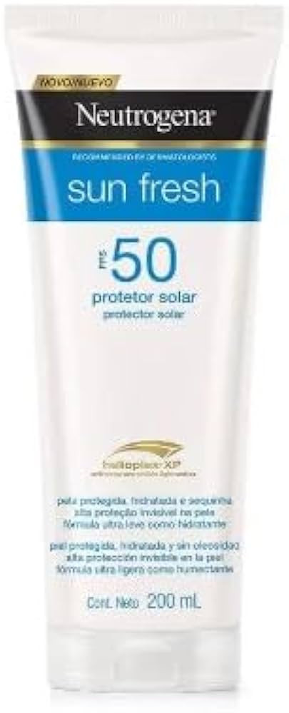 Neutrogena Sun Fresh Protetor Solar Corporal FPS 50, 200ml | Amazon (BR)
