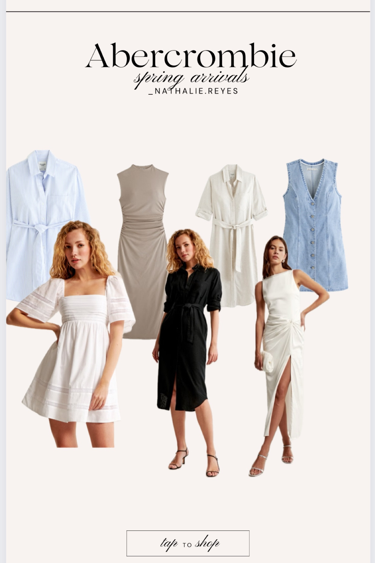New Spring Dresses from Abercrombie 

#LTKmidsize #LTKfindsunder100 #LTKstyletip