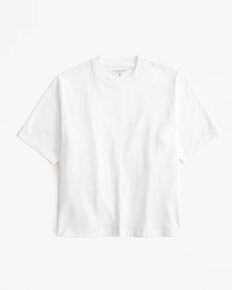 Premium Heavyweight Relaxed Tee | Abercrombie & Fitch (US)