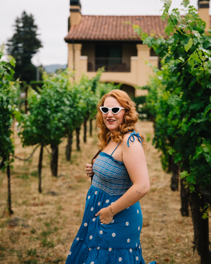 found the cutest blue dress for summer on Amazon! Wore this for wine tasting in Yountville (Napa Valley)

#amazon #bluedress #curvy #size14 #napa #winetasting 

 #LTKSummerEdit #LTKMidsize #LTKTravel