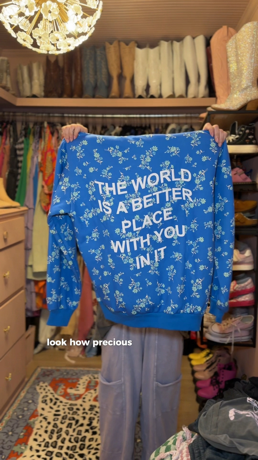the world is a better place with you in it 🤍 
Size M 