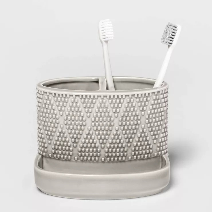 Canby Ceramic Organizer Gray - Threshold™ | Target