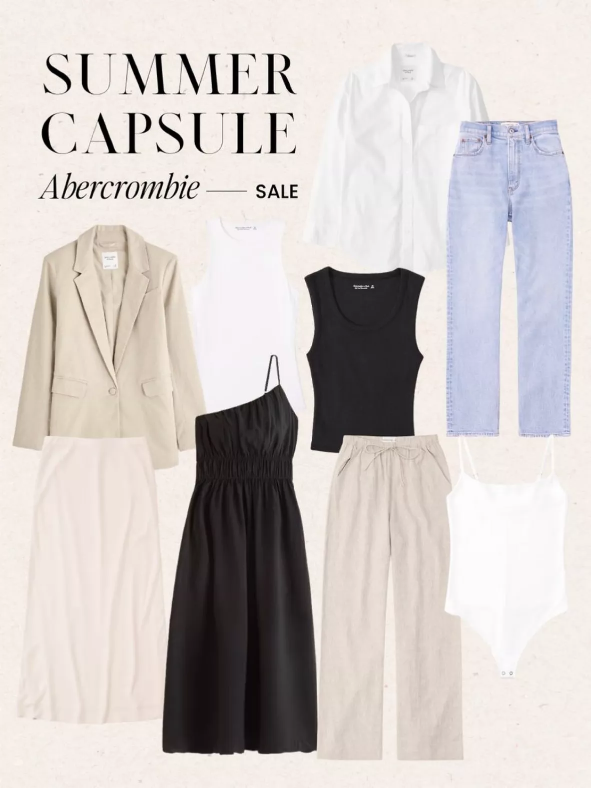 Abercrombie Neutral Summer Outfits