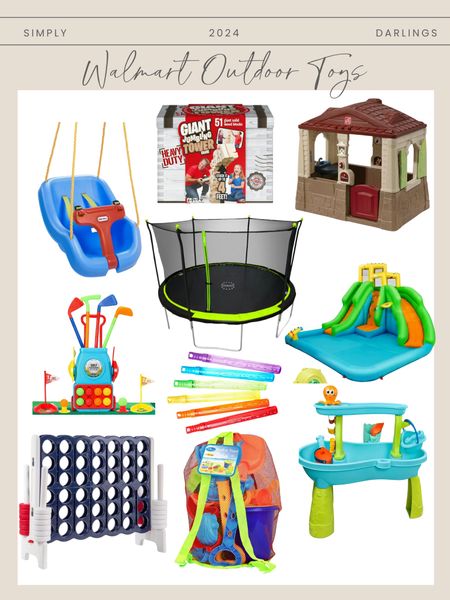 Outdoor toys for all ages form Walmart to make this a stress free summer! 

#LTKFindsUnder100 #LTKSeasonal