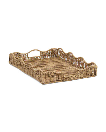 Large Rectangle Wave Tray | Marshalls