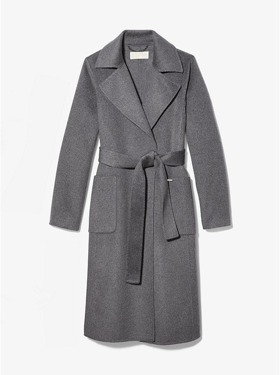 Wool Wrap Coat | Michael Kors US