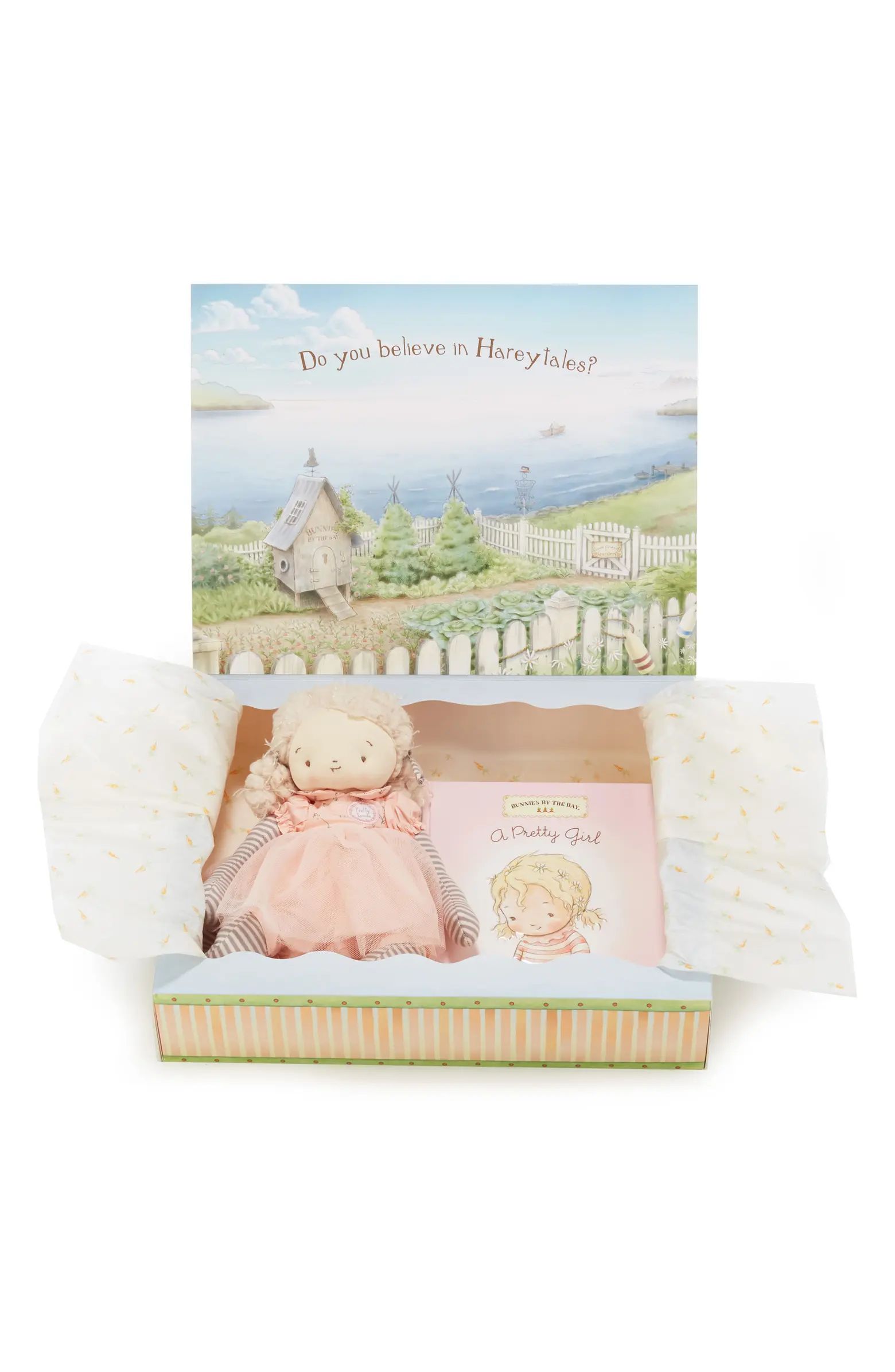 Bunnies by the Bay Pretty Girl Doll & Board Book Set | Nordstrom | Nordstrom