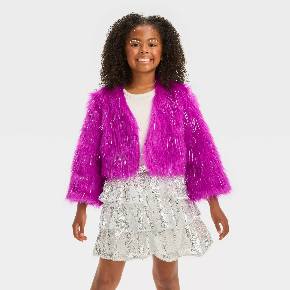 Kids' Pop Star Cropped Halloween Costume Jacket One Size Fits Most - Hyde & EEK! Boutique™ | Target