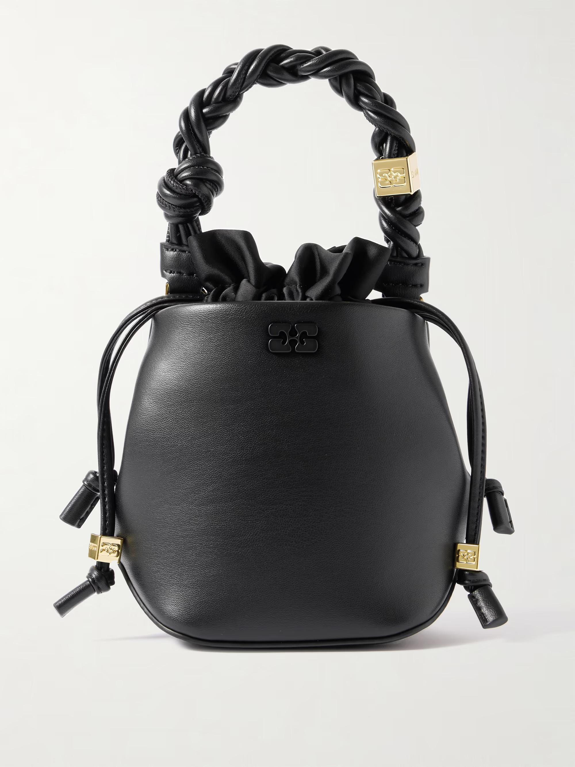 Bou embellished braided leather bucket bag | NET-A-PORTER APAC