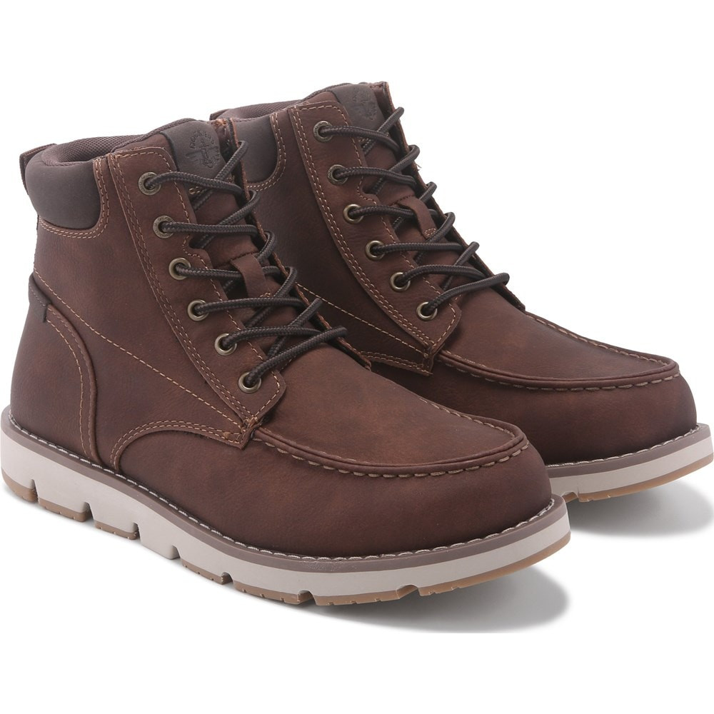 Men's Davis Moc-Toe Lace Up Boot | Famous Footwear
